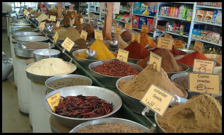 My favourite spice shop where I buy my Chai blend
